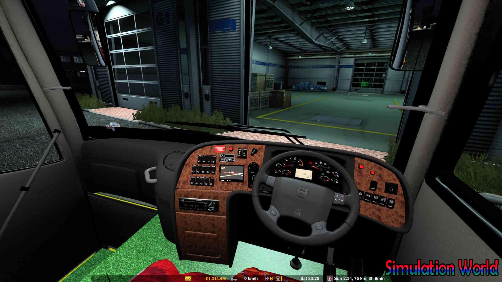 Prakash Volvo Celeste Premium Sleeper Bus Mod Pack ETS2 (1.50 -1.61) - Image 8