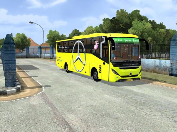 MG Gliderz BS4 Premium Bus Mod Bussid