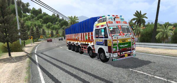 Tata 16 Wheeler BS4 Truck Mod Bussid - Image 2