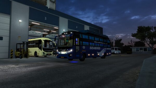 Damodar Super High-Deck Bs6 Sleeper Bus Pack Ets2 1.44 & Above - Image 2