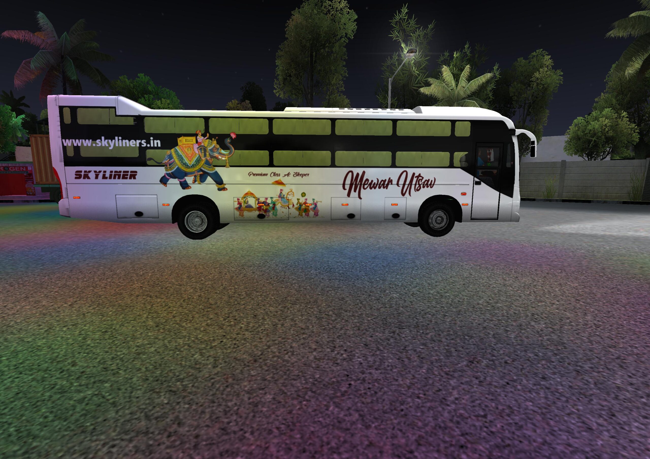 Damodar Spider X Jaswant AC Coach Pack Bussid - Image 6