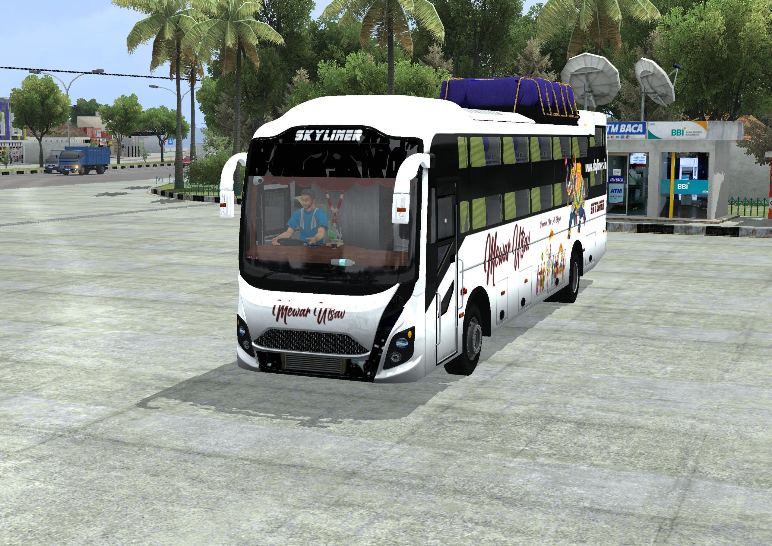 Damodar Spider X Jaswant AC Coach Pack Bussid - Image 10
