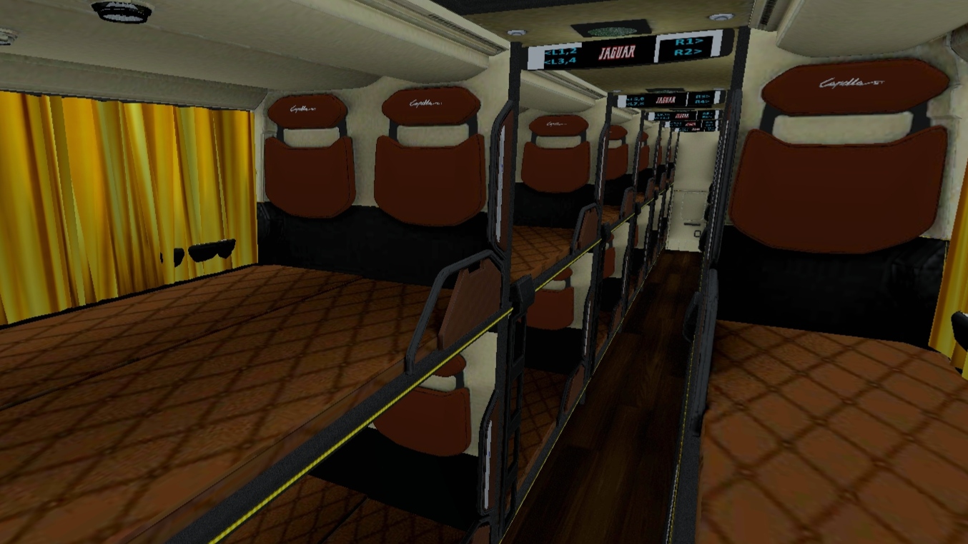 Prakash Capella Gt Sleeper Coach Bussin/Bussid Mod - Image 7