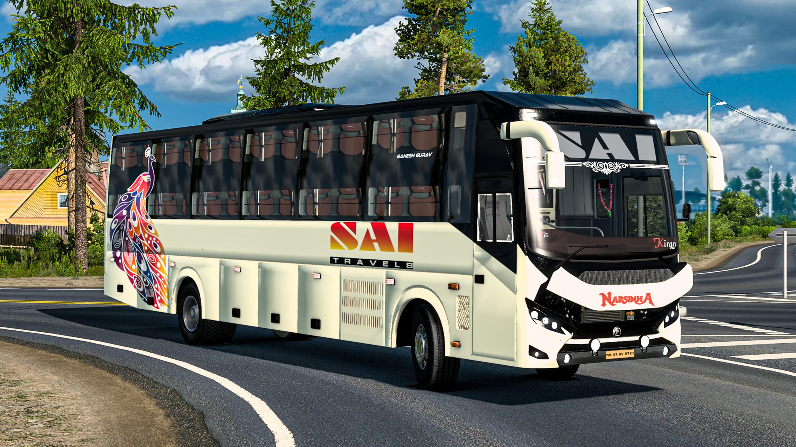 Prakash Capella Gt Sleeper Bus Mod Ets2 (1.48 & above) - Image 4