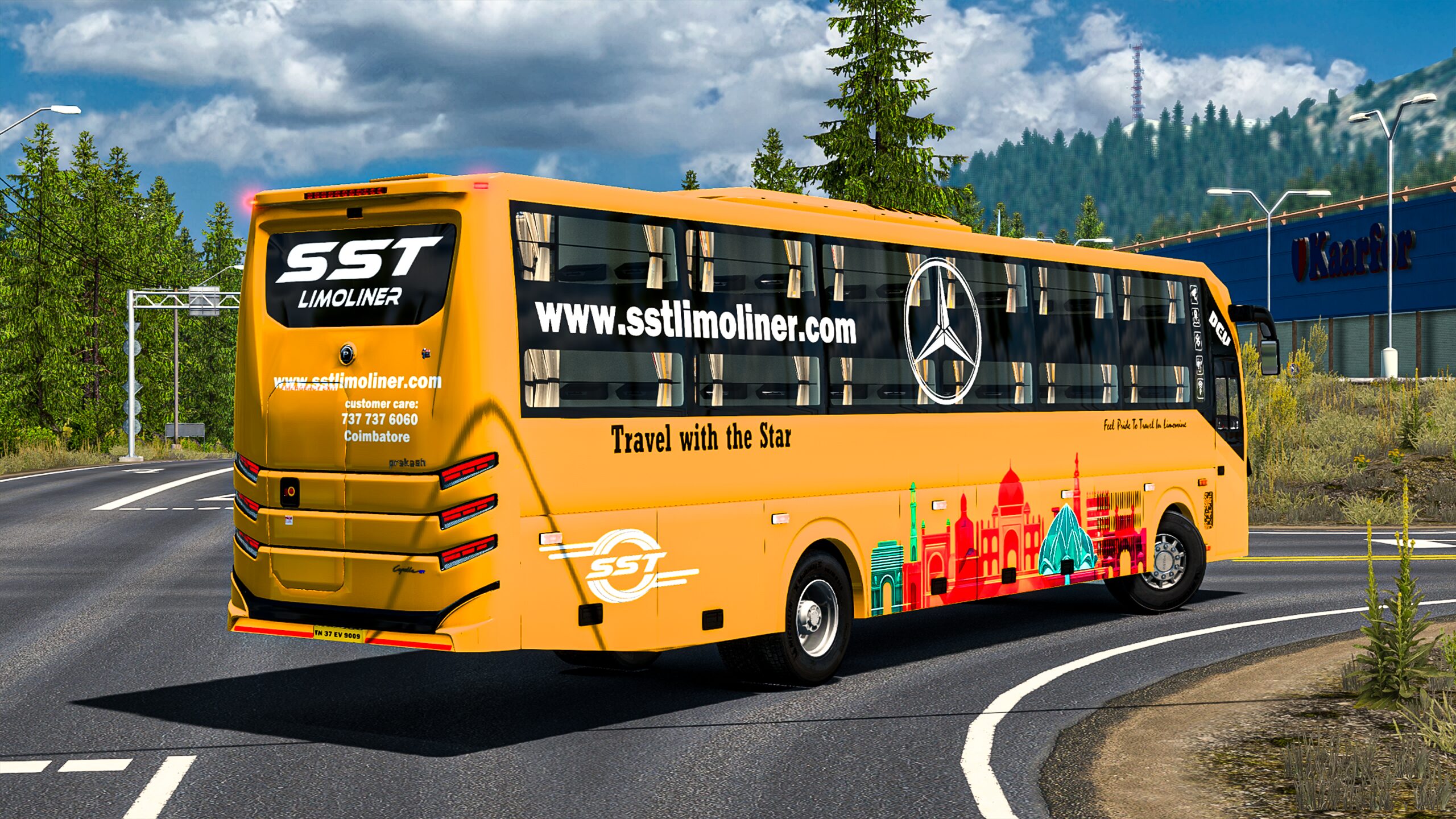 Prakash Capella Gt Sleeper Bus Mod Ets2 (1.48 & above) - Image 3