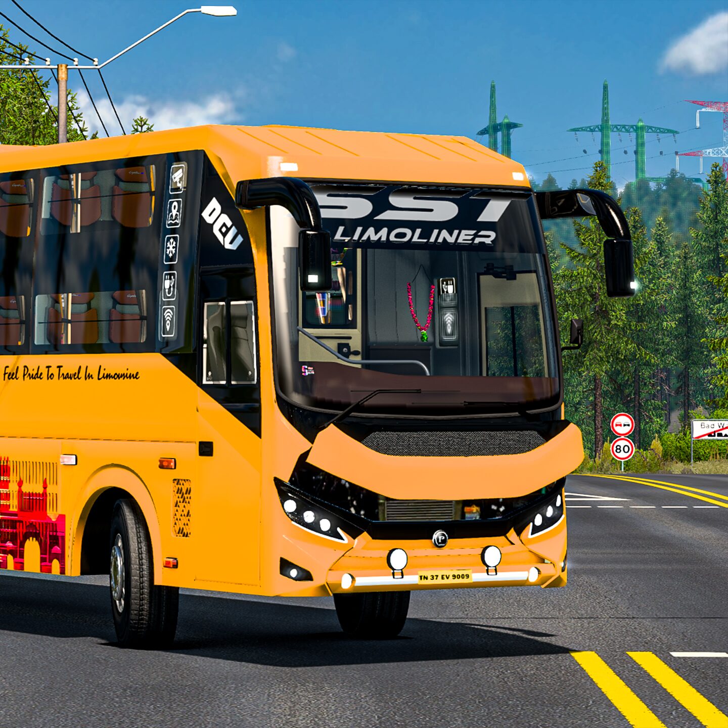 Prakash Capella Gt Sleeper Bus Mod Ets2 (1.48 & above)