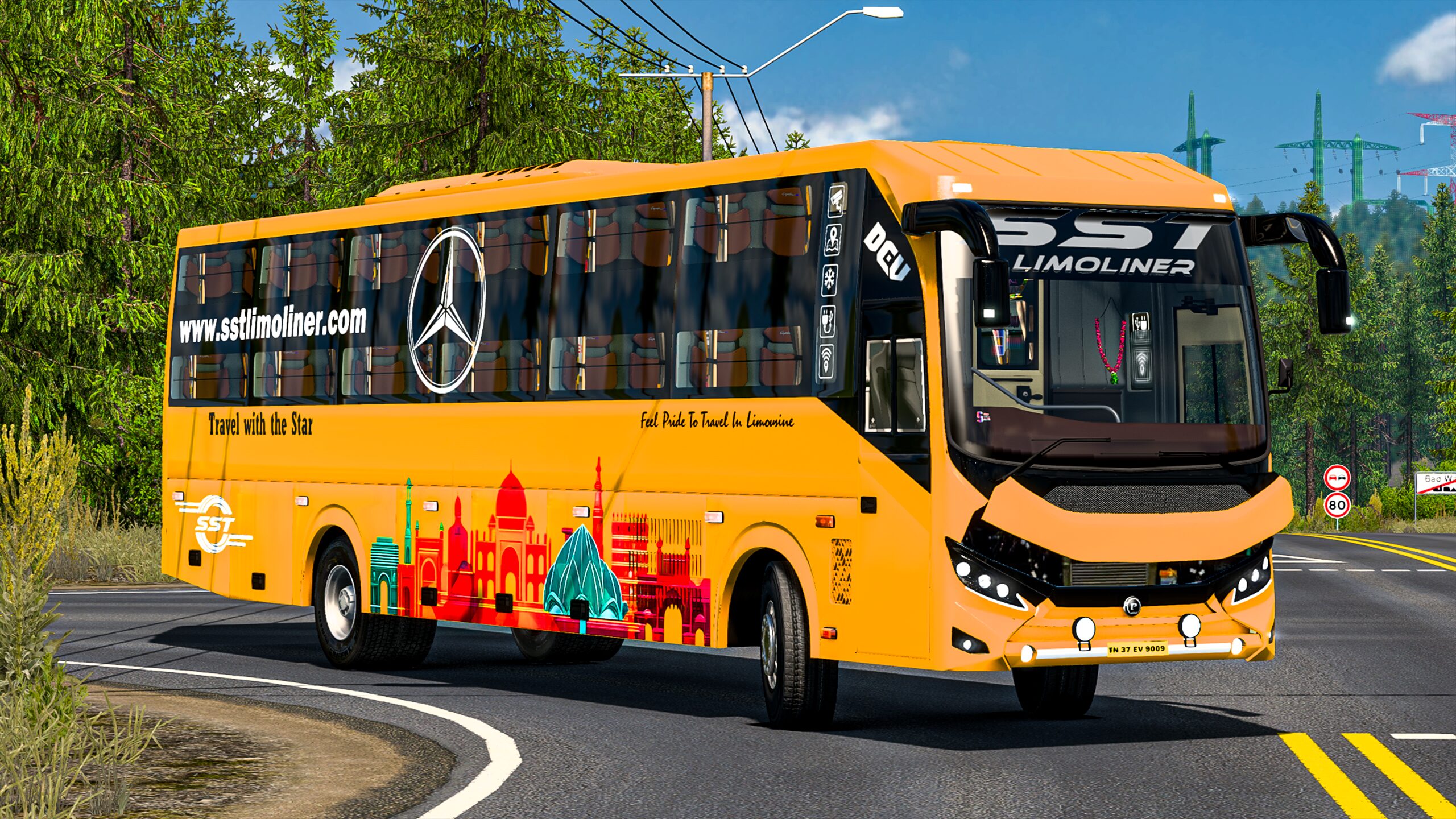 Prakash Capella Gt Sleeper Bus Mod Ets2 (1.48 & above) - Image 2
